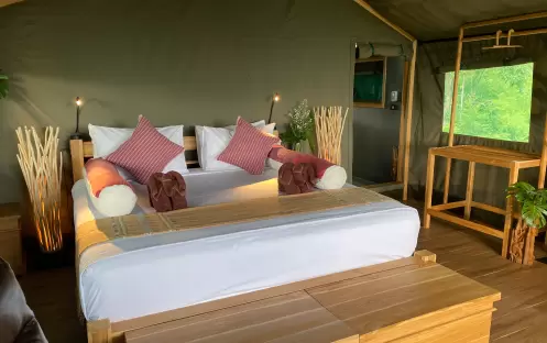 Elephant Hills The Bush Camp (2 Days 1 Night) Bed